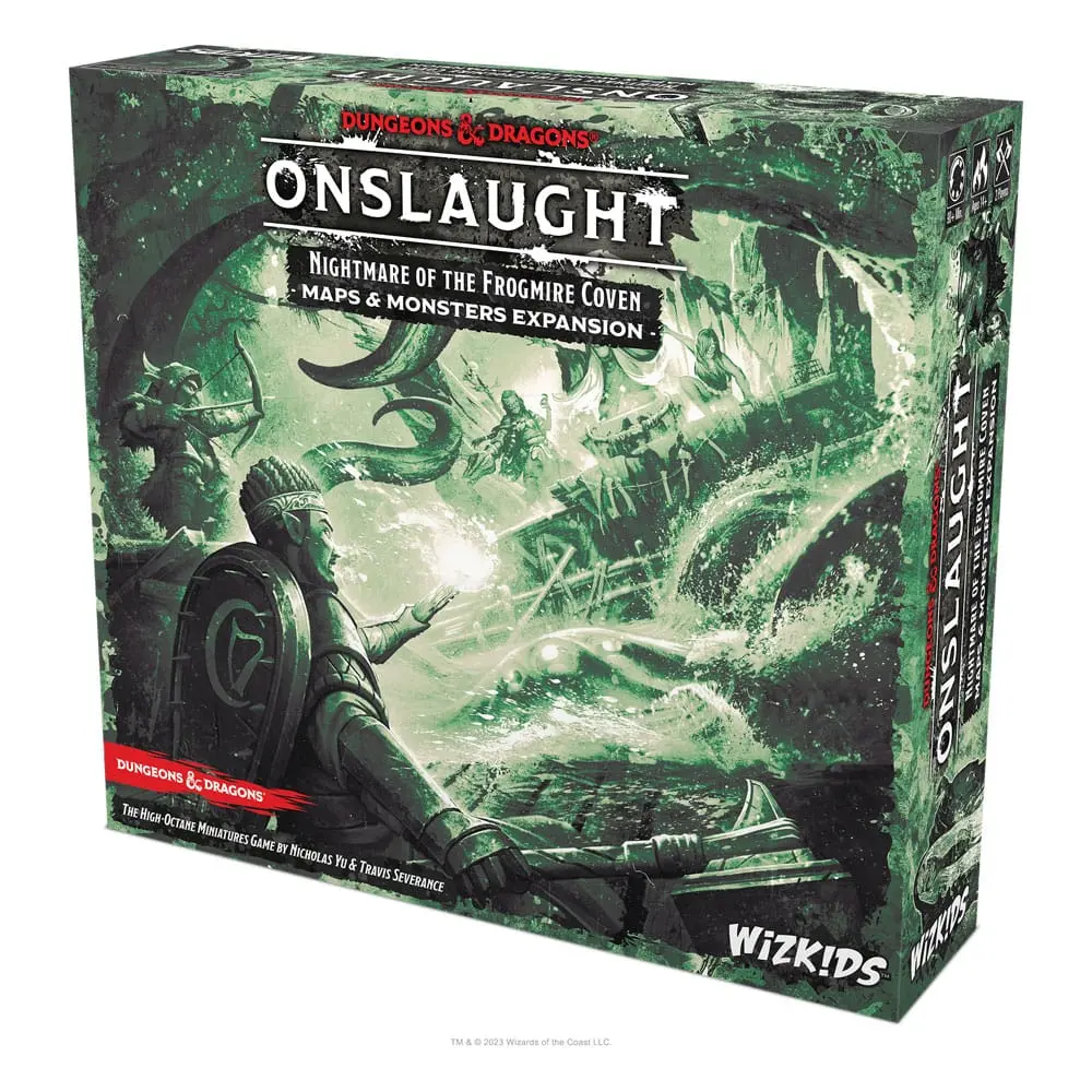 Dungeons &amp; Dragons Spiel-Erweiterung Onslaught Nightmare of the Frogmire Coven - Maps &amp; Monsters Expansion *Englische Version* Produktfoto