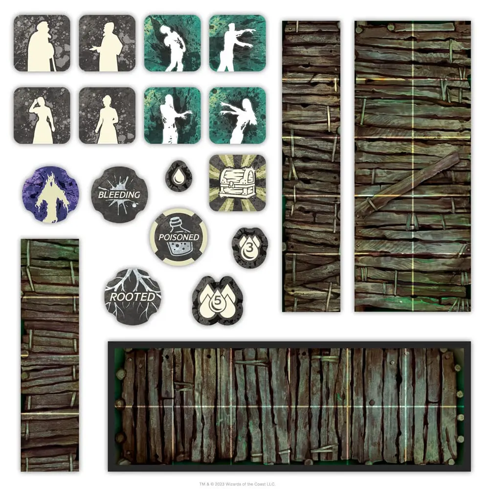 Dungeons &amp; Dragons Spiel-Erweiterung Onslaught Nightmare of the Frogmire Coven - Maps &amp; Monsters Expansion *Englische Version* Produktfoto