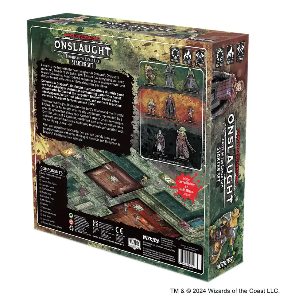 Dungeons &amp; Dragons Spiel-Erweiterung Onslaught Starter Set - Tendrils of the Lichen Lich *Englische Version* Produktfoto