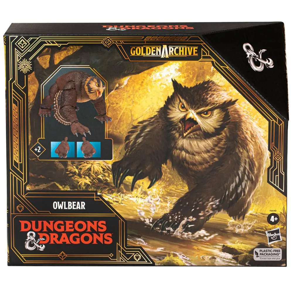 Dungeons & Dragons Golden Archive Actionfigur Owlbear 21 cm termékfotó