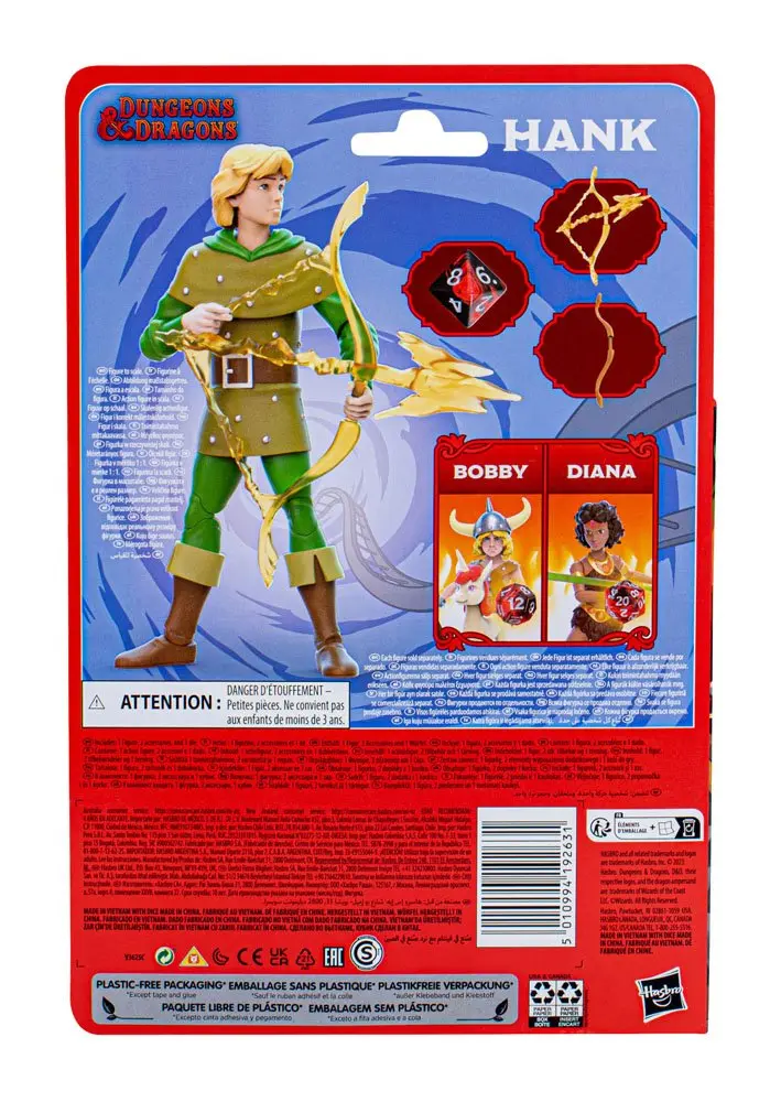 Dungeons & Dragons (Im Land der fantastischen Drachen) Actionfigur Hank 15 cm Produktfoto