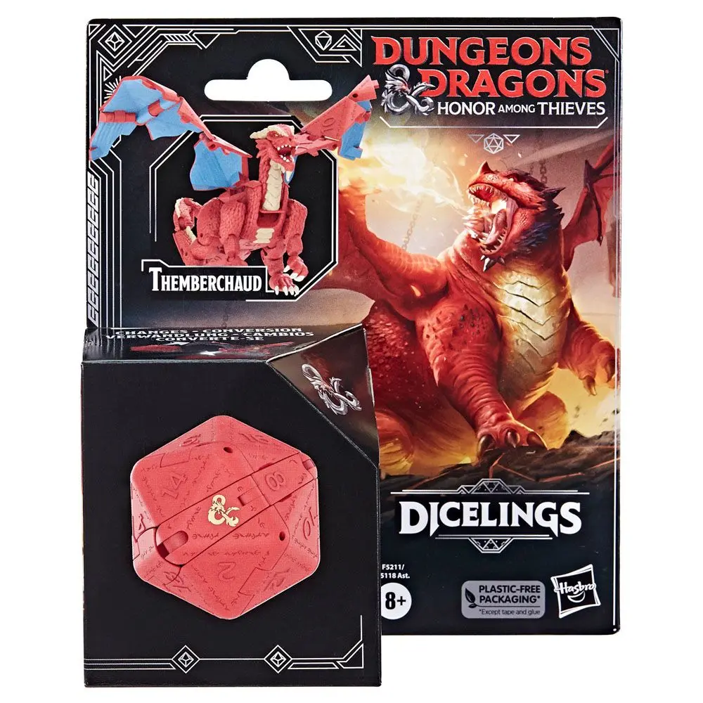 Dungeons & Dragons: Honor Among Thieves Dicelings Actionfigur Themberchaud termékfotó