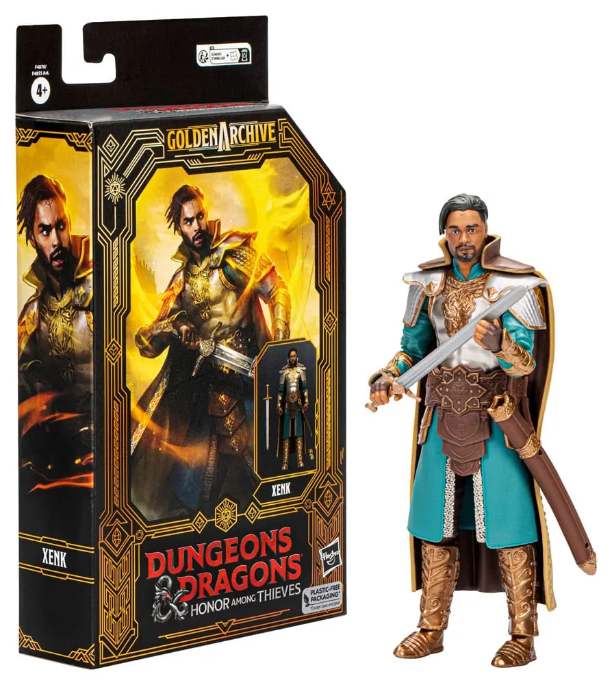 Dungeons & Dragons: Ehre unter Dieben Golden Archive Actionfigur Xenk 15 cm termékfotó