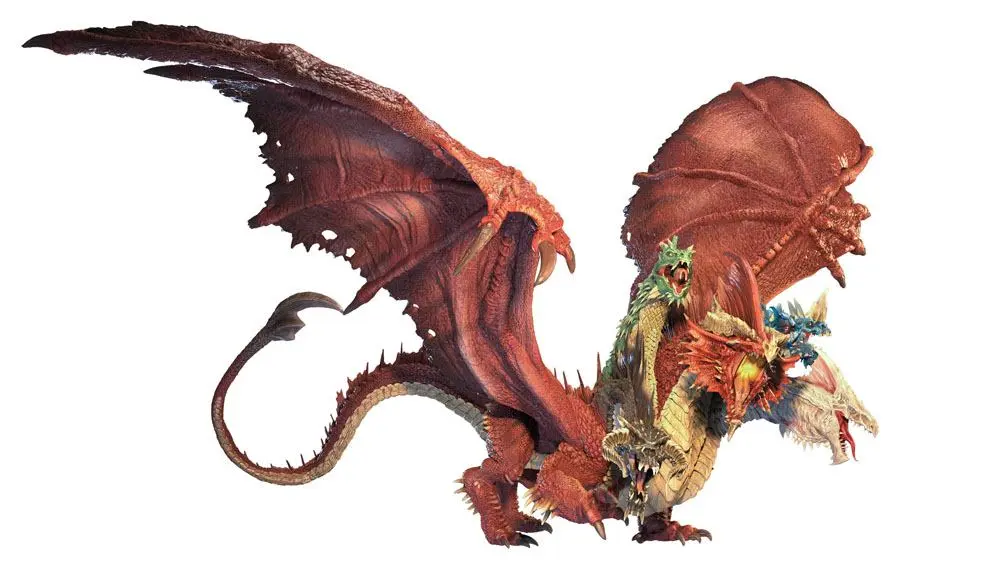 Dungeons & Dragons Icons of the Realms Premium Miniatur vorbemalt Gargantuan Tiamat 37 cm Produktfoto