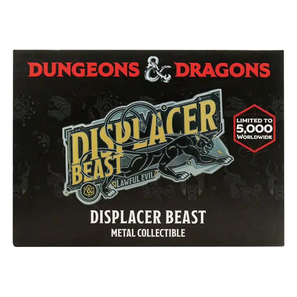 Dungeons & Dragons Metallbarren Displacer Beast Limited Edition termékfotó