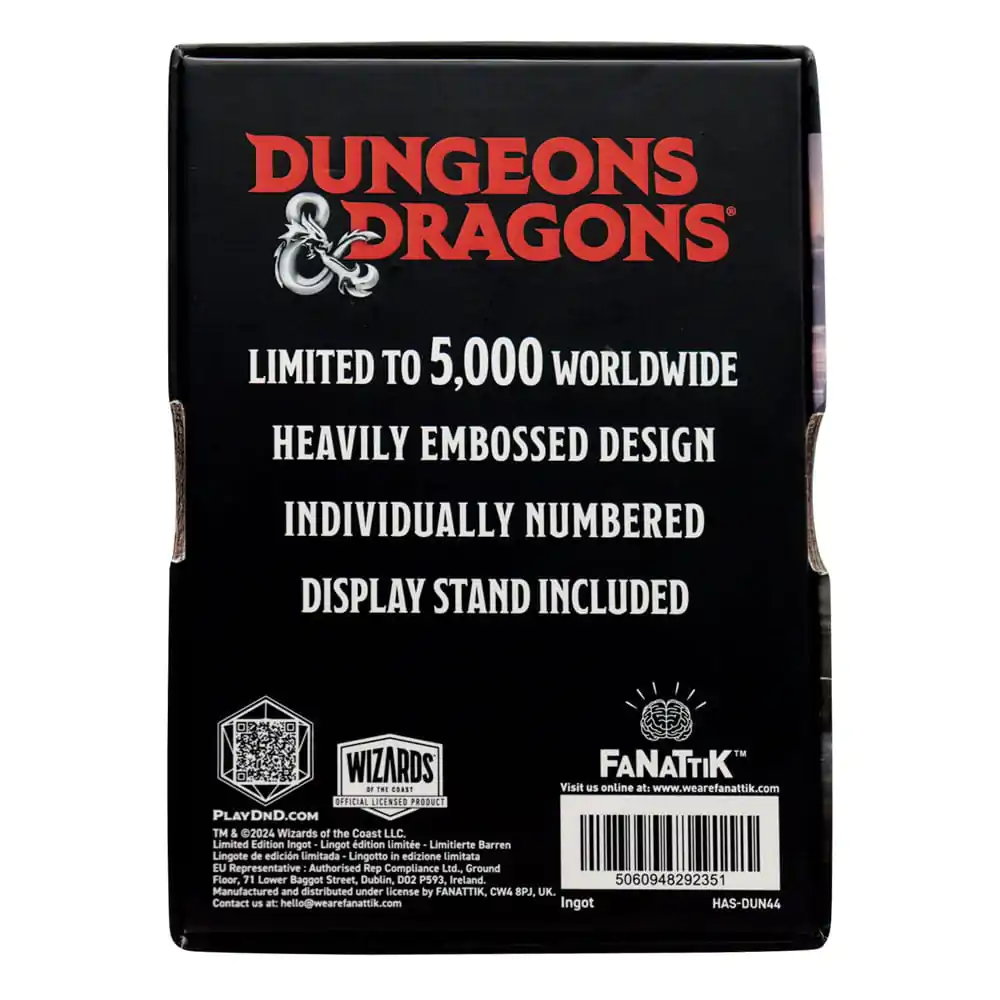 Dungeons & Dragons Metallbarren Mirabar Limited Edition termékfotó