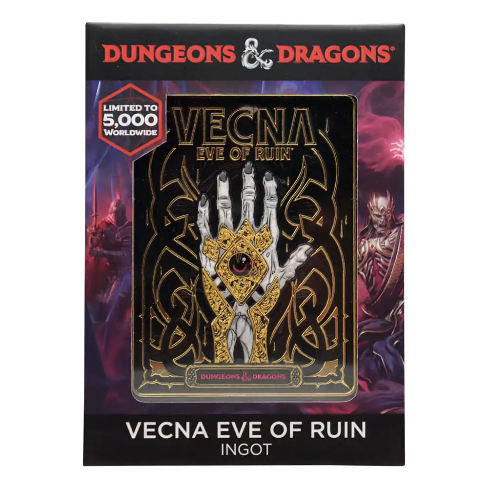 Dungeons & Dragons Metallbarren Vecna Eve of Ruin Limited Edition termékfotó