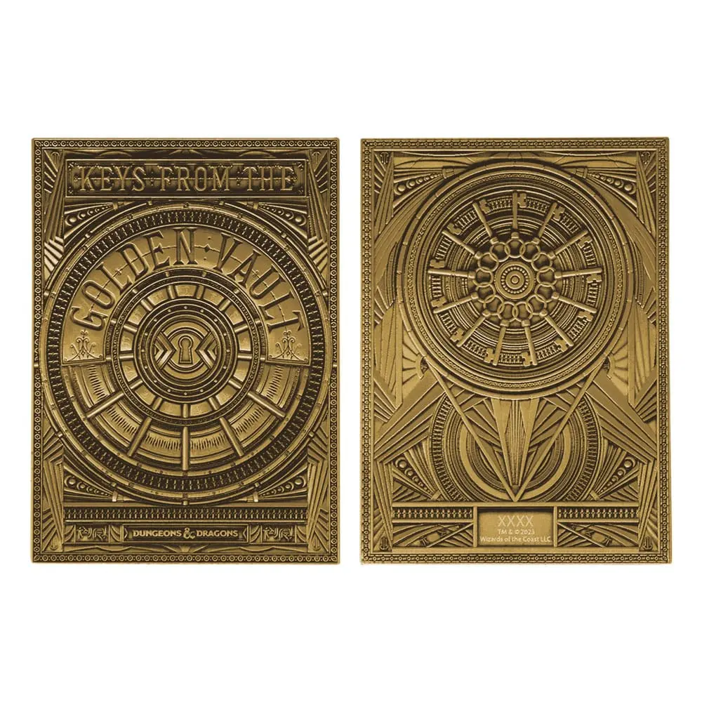 Dungeons & Dragons Metallbarren Keys From The Golden Vault Limited Edition Produktfoto