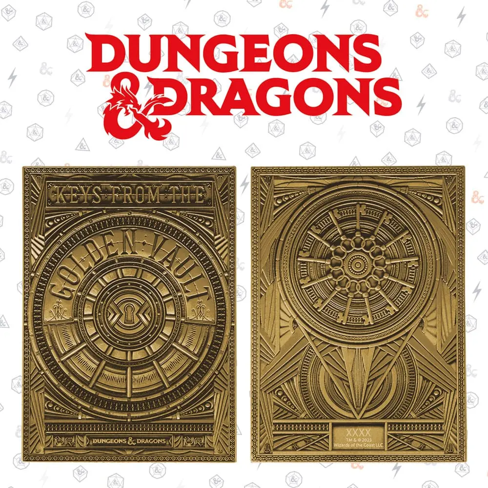 Dungeons & Dragons Metallbarren Keys From The Golden Vault Limited Edition Produktfoto
