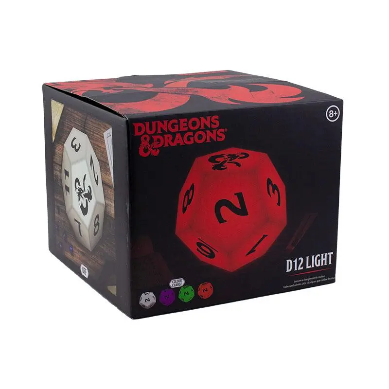 Dungeons & Dragons Leuchte D12 12 cm Produktfoto