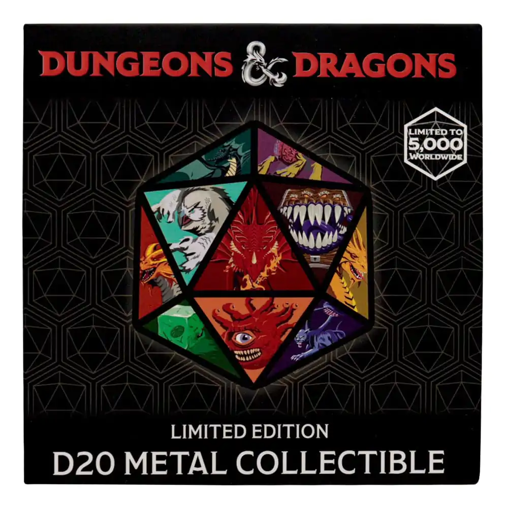 Dungeons & Dragons Medaille D20 termékfotó