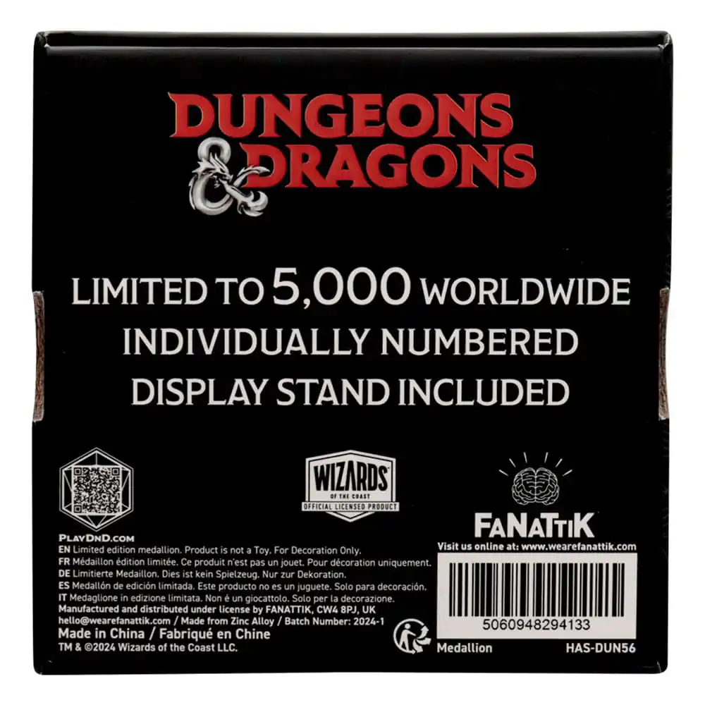 Dungeons & Dragons Medaille D20 termékfotó