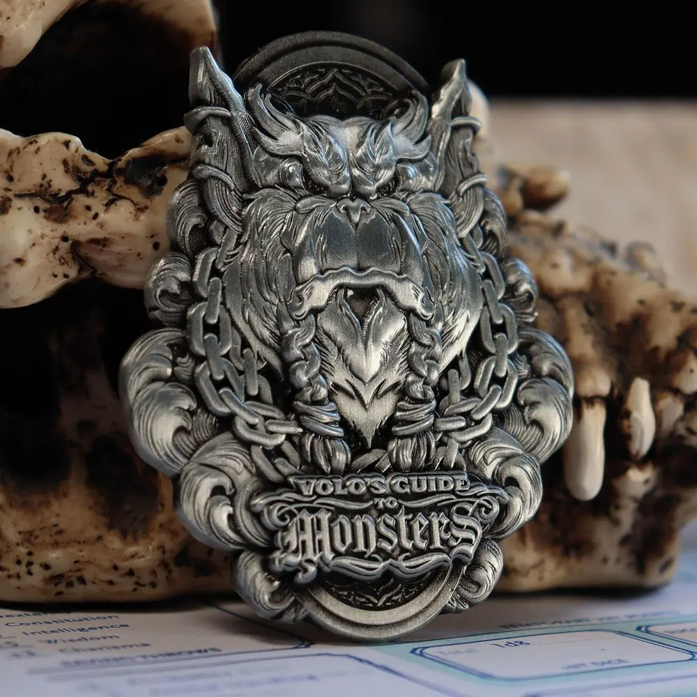Dungeons & Dragons Medaillen-Set Volo's Guide to Monsters Limited Edition Produktfoto
