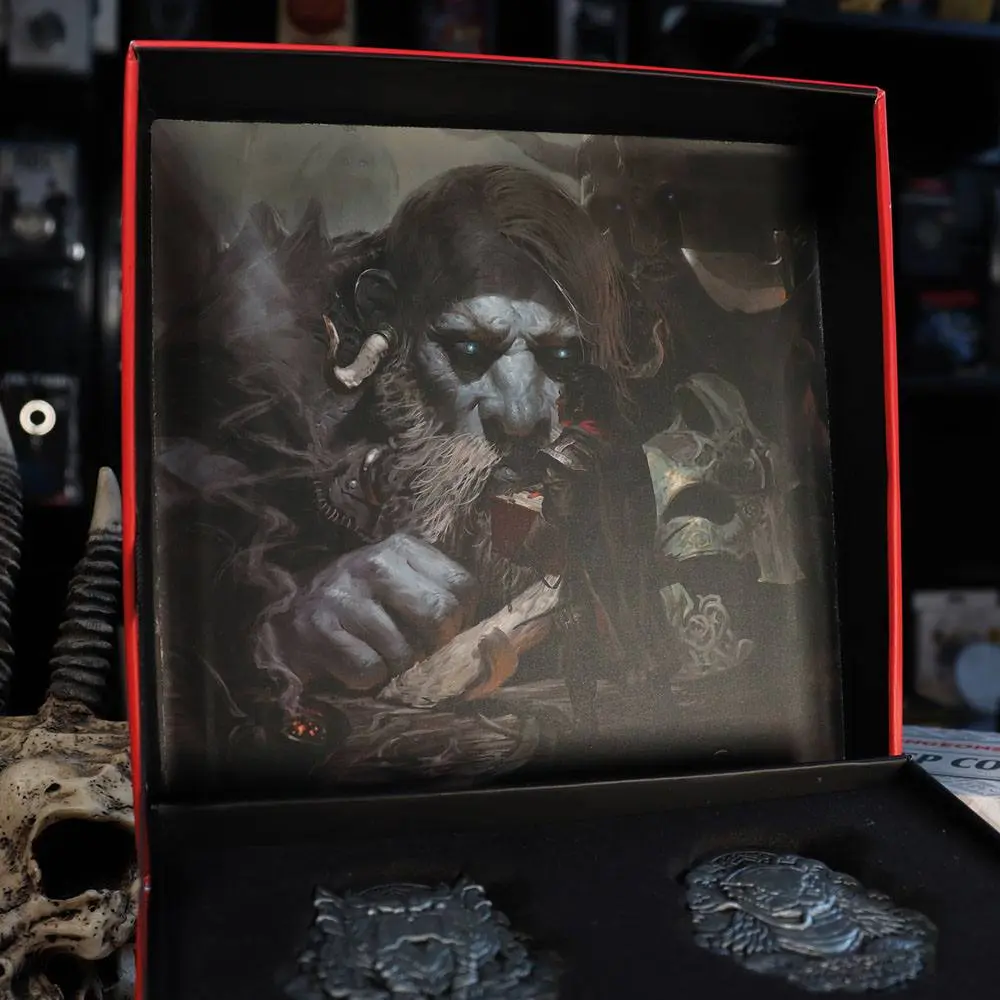 Dungeons & Dragons Medaillen-Set Volo's Guide to Monsters Limited Edition Produktfoto