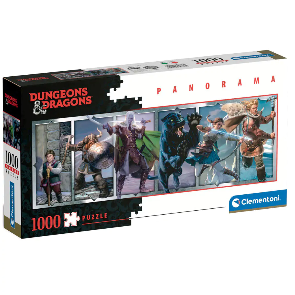 Dungeons & Dragons panorama Puzzle 1000St termékfotó