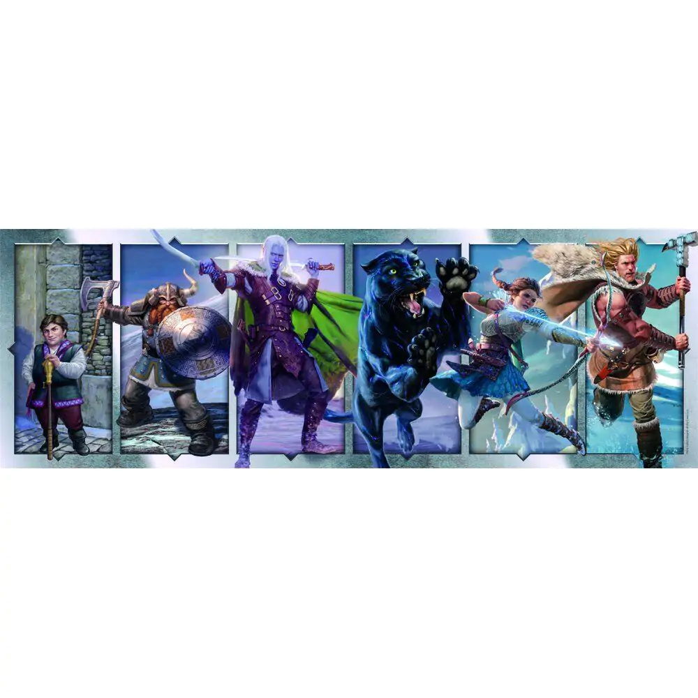 Dungeons &amp; Dragons Paronama Puzzle 1000St Produktfoto