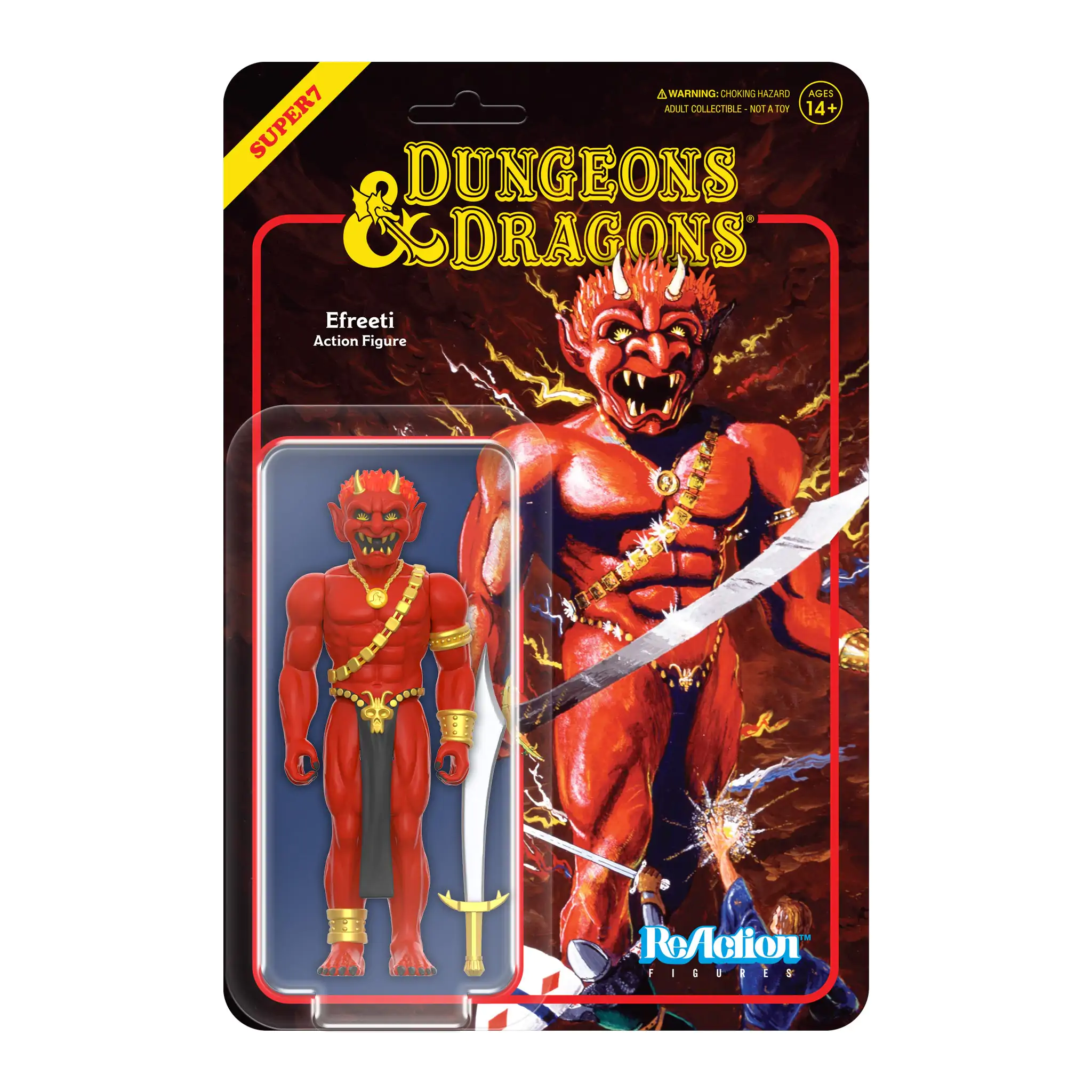 Dungeons & Dragons  ReAction Actionfigur Efreeti 10 cm Produktfoto