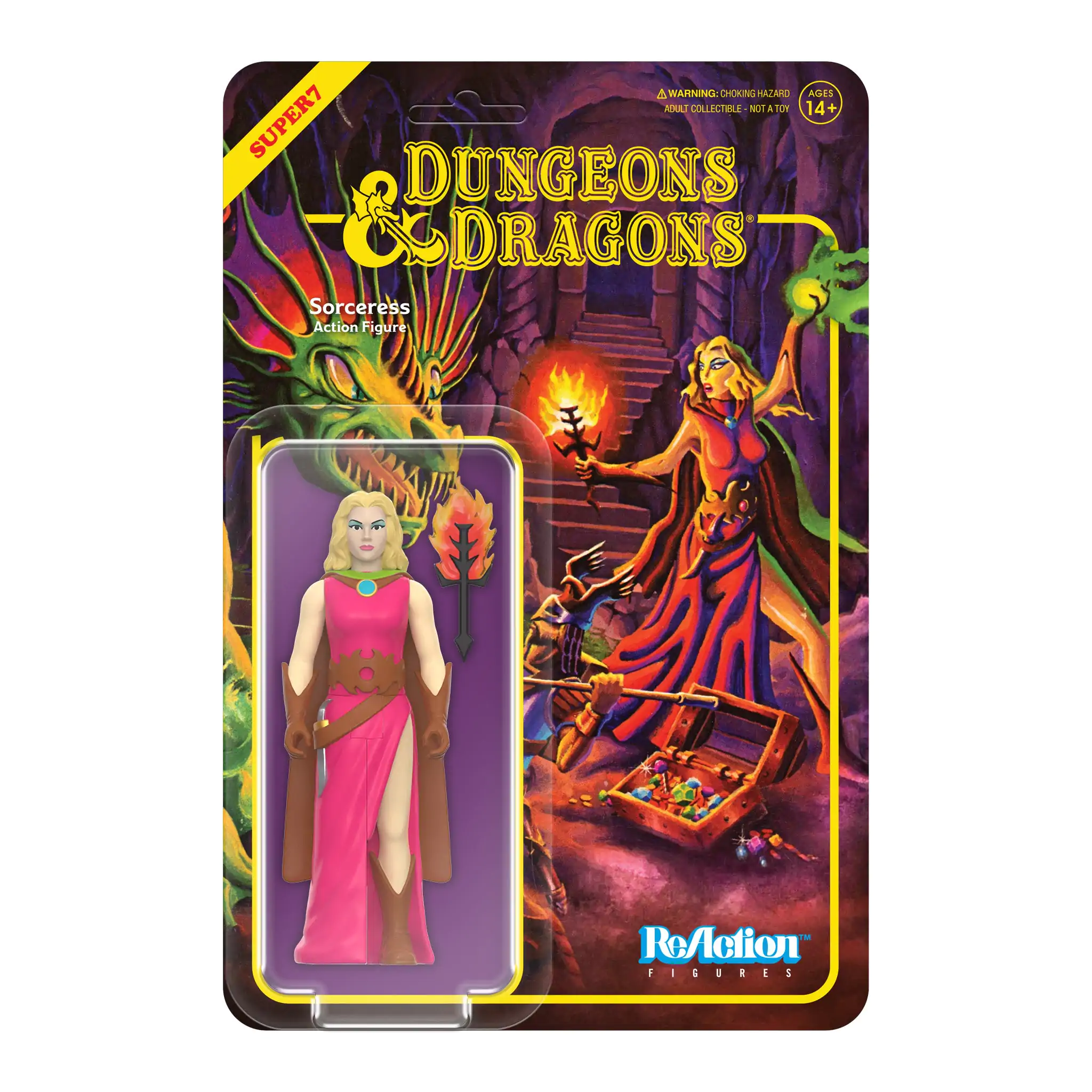 Dungeons & Dragons  ReAction Actionfigur Sorceress 10 cm Produktfoto