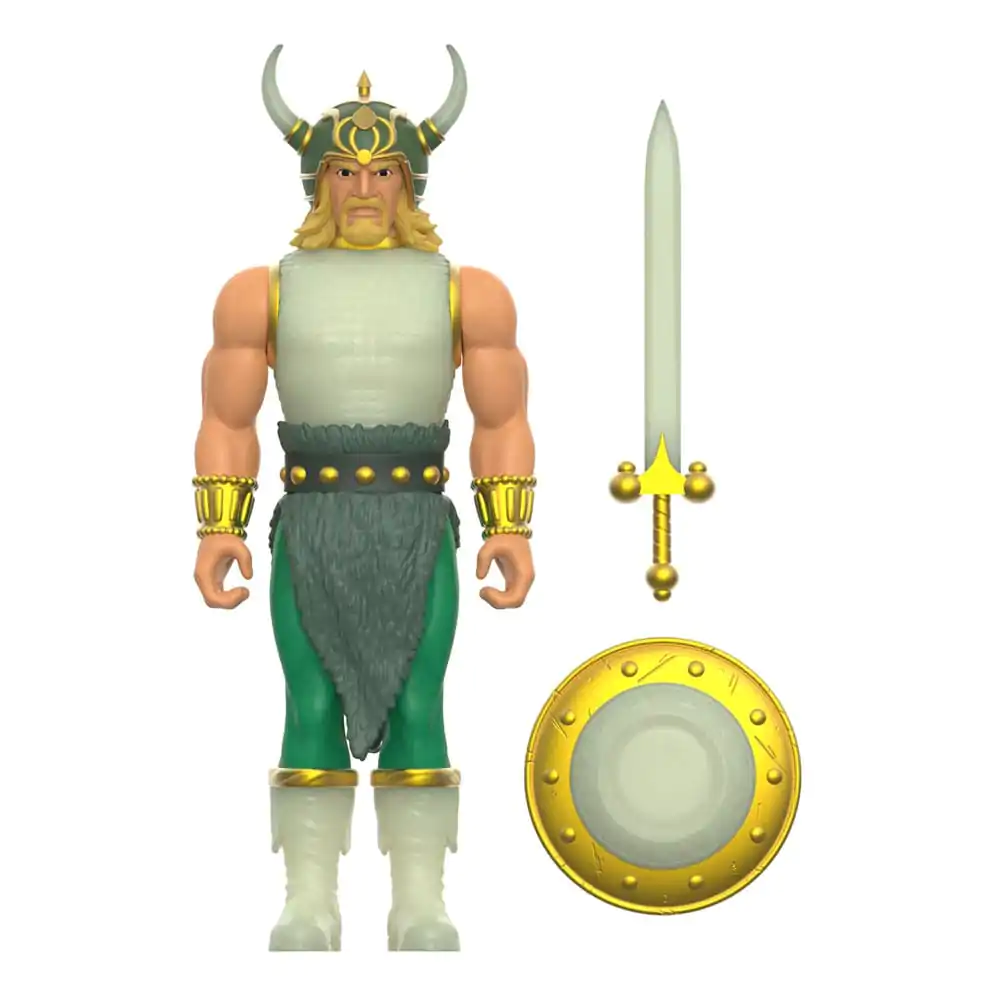 Dungeons &amp; Dragons ReAction Actionfigur Wave 04 Red Box Fighter Glow in the Dark 10 cm Produktfoto