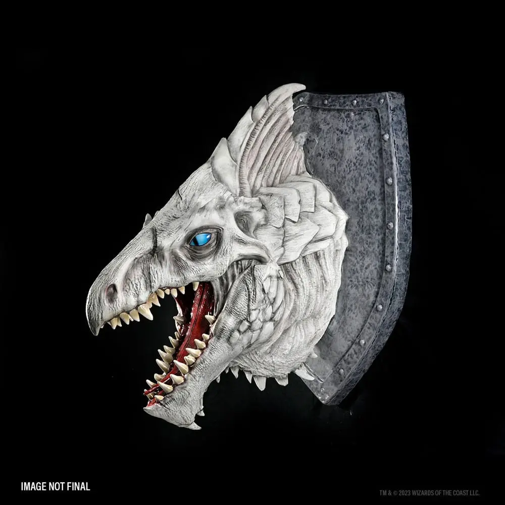 Dungeons &amp; Dragons Replicas of the Realms 3D Wand-Relief White Dragon Trophy Plaque Produktfoto