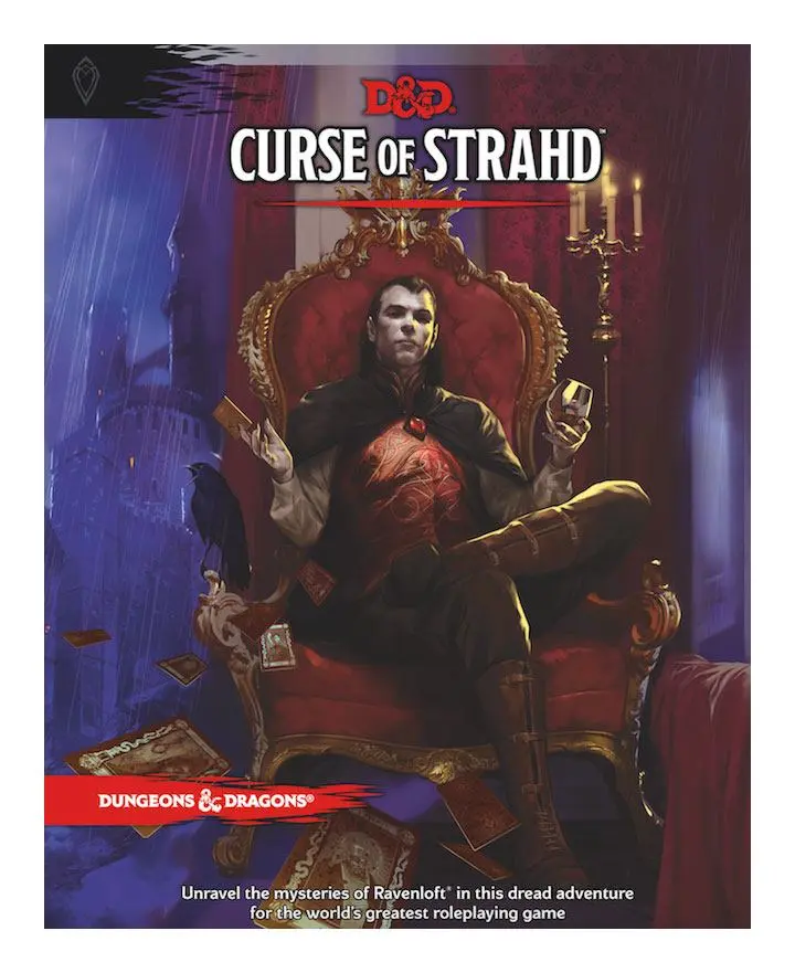 Dungeons & Dragons RPG Abenteuer Curse of Strahd englisch Produktfoto