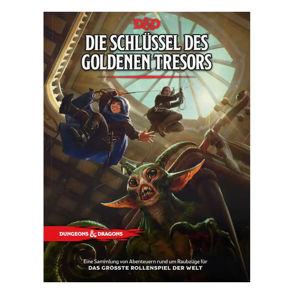 Dungeons & Dragons RPG Abenteuer Die Schlüssel des Goldenen Tresors deutsch termékfotó