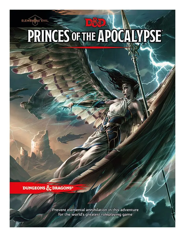 Dungeons & Dragons RPG Abenteuer Elemental Evil - Princes of the Apocalypse englisch Produktfoto