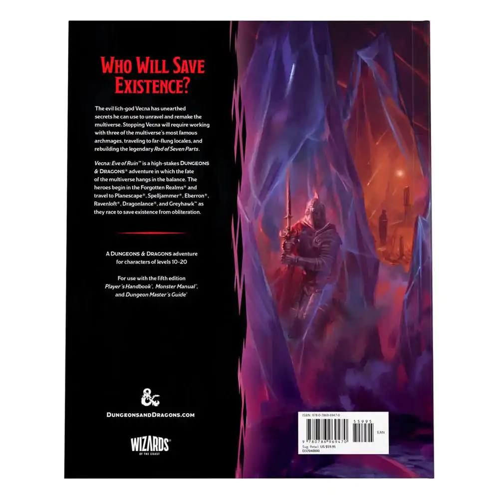 Dungeons &amp; Dragons RPG Abenteuer Vecna: Eve of Ruin englisch Produktfoto