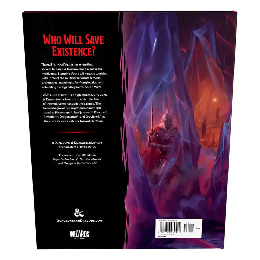 Dungeons &amp; Dragons RPG Abenteuer Vecna: Eve of Ruin englisch Produktfoto