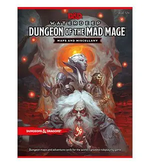 Dungeons & Dragons RPG Waterdeep: Dungeon of the Mad Mage - Maps & Miscellany englisch termékfotó