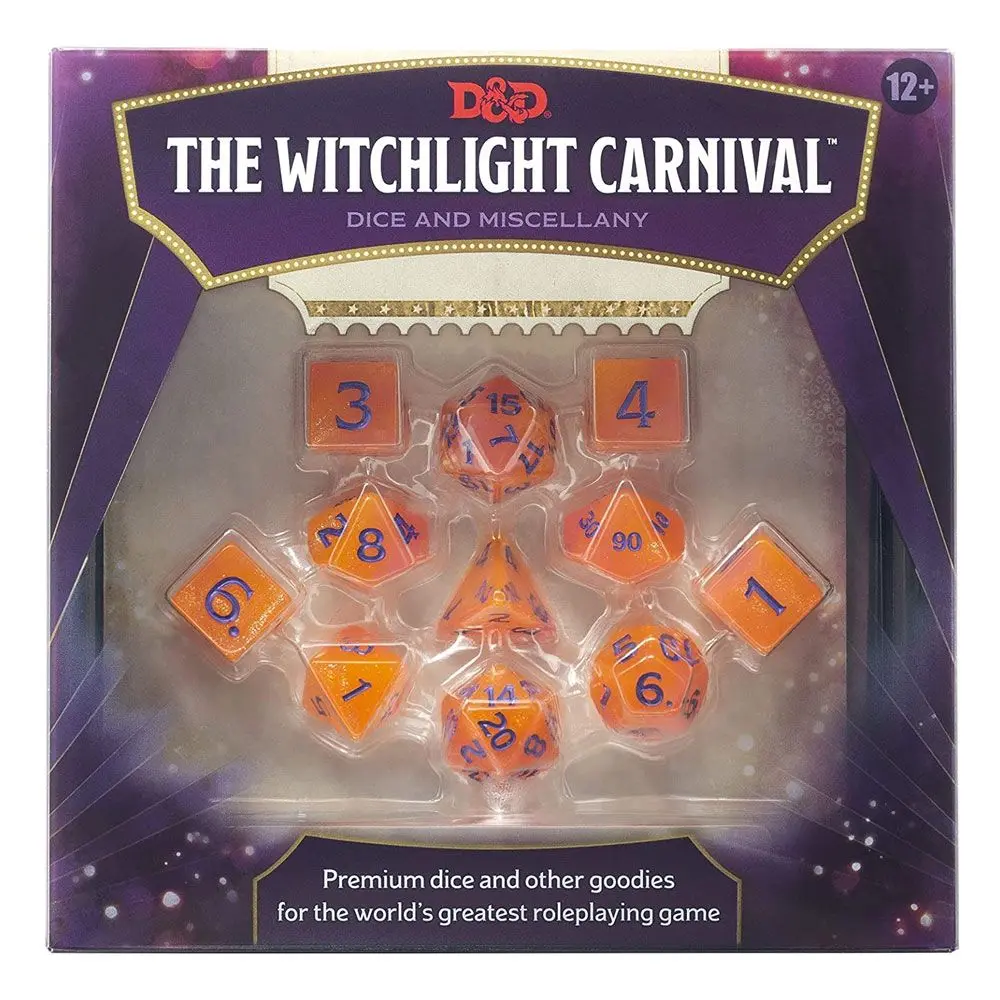 Dungeons & Dragons RPG Würfel Set Witchlight Carnival termékfotó