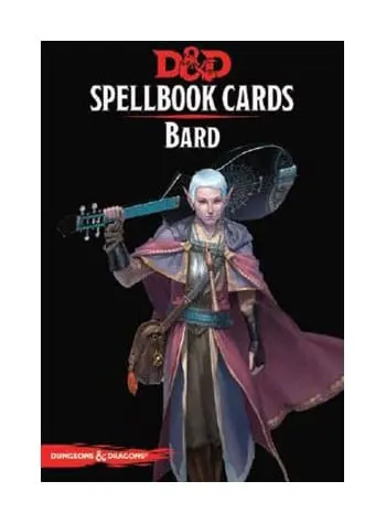 Dungeons & Dragons Spellbook Cards: Bard englisch Produktfoto