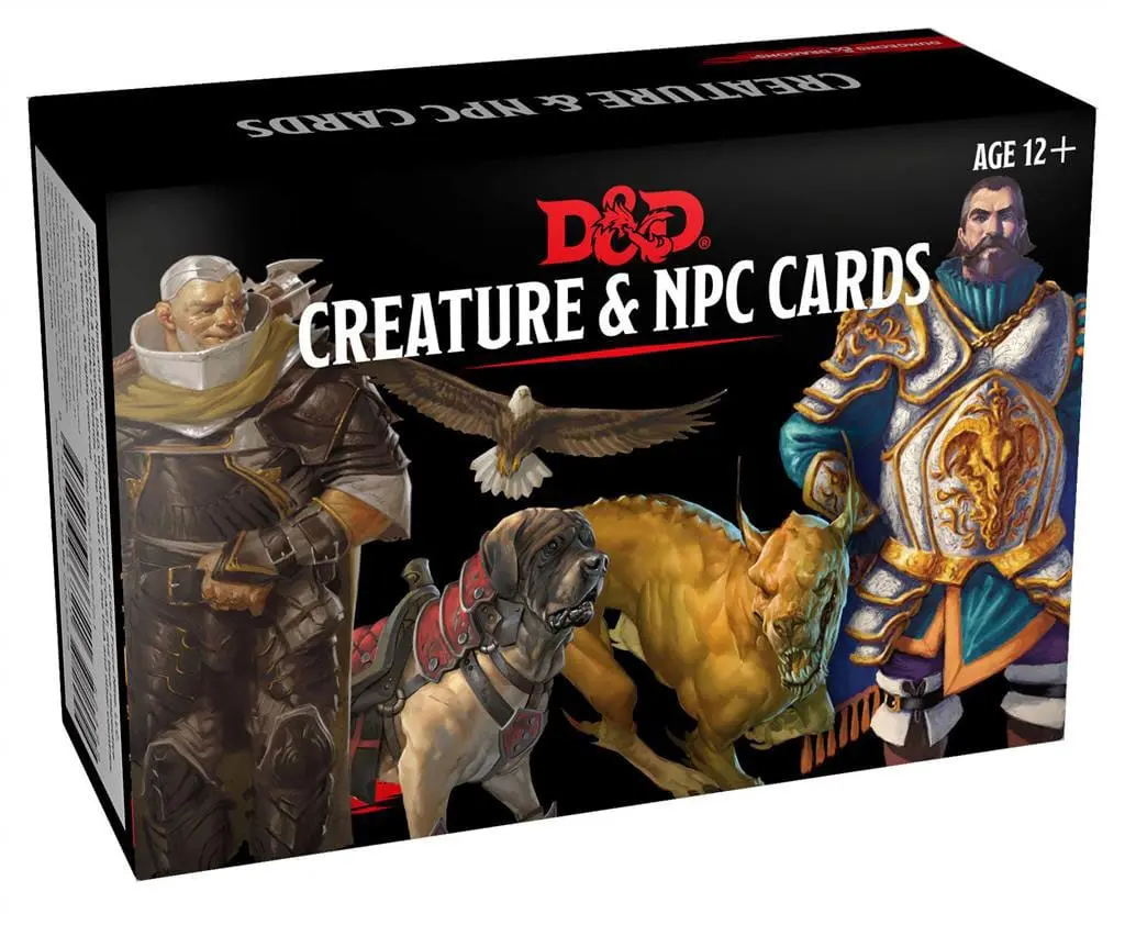 Dungeons & Dragons Spellbook Cards: Creatures and NPCS englisch Produktfoto