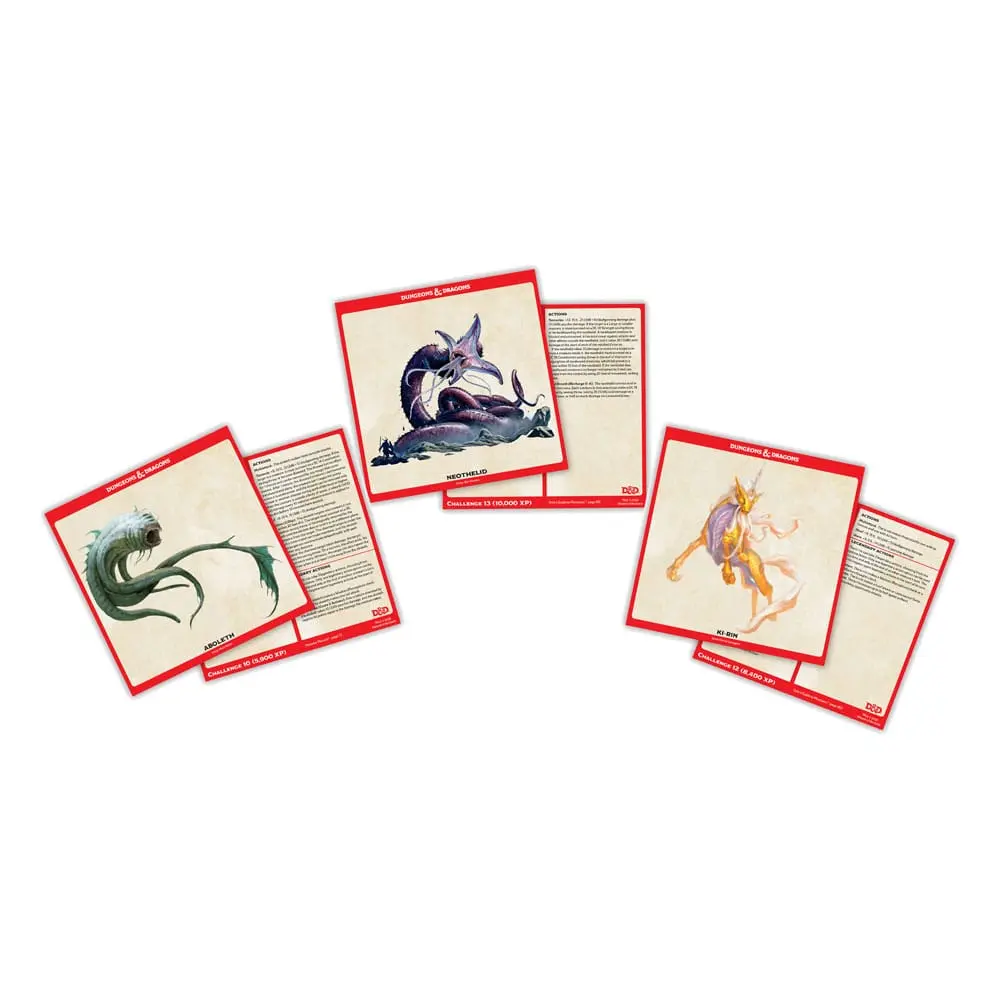 Dungeons &amp; Dragons Spellbook Cards: Epic Monsters Englische Version Produktfoto