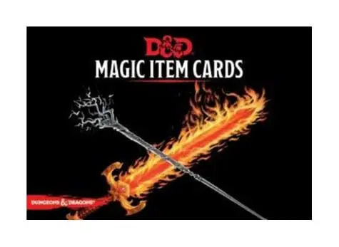 Dungeons & Dragons Spellbook Cards: Magical Items englisch Produktfoto