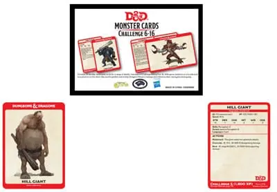 Dungeons & Dragons Spellbook Cards: Monster 6-16 englisch Produktfoto