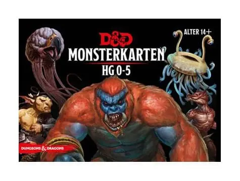 Dungeons & Dragons Spellbook Cards: Monsters 0-5 englisch Produktfoto