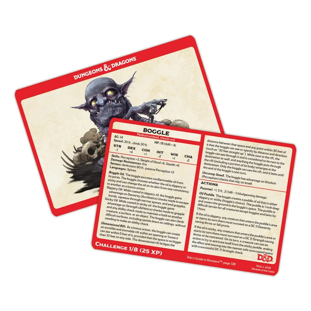 Dungeons & Dragons Spellbook Cards: Volo´s Guide englisch Produktfoto