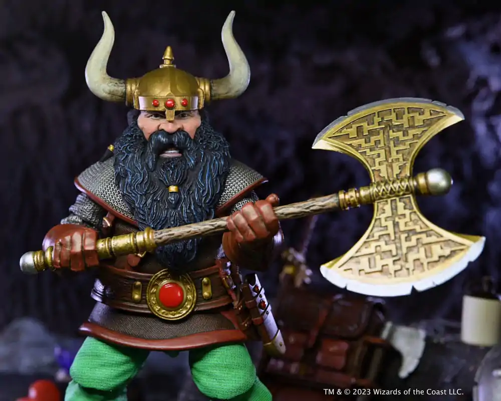 Dungeons &amp; Dragons Actionfigur Ultimate Elkhorn the Good Dwarf Fighter 18 cm Produktfoto