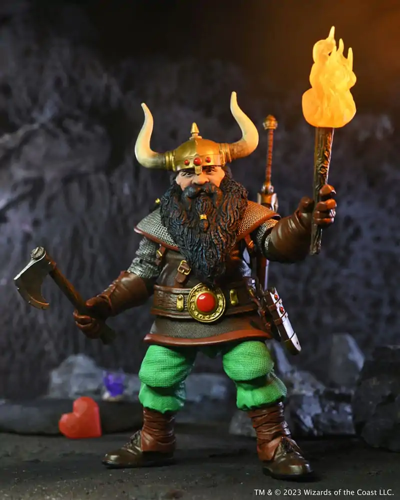 Dungeons &amp; Dragons Actionfigur Ultimate Elkhorn the Good Dwarf Fighter 18 cm Produktfoto