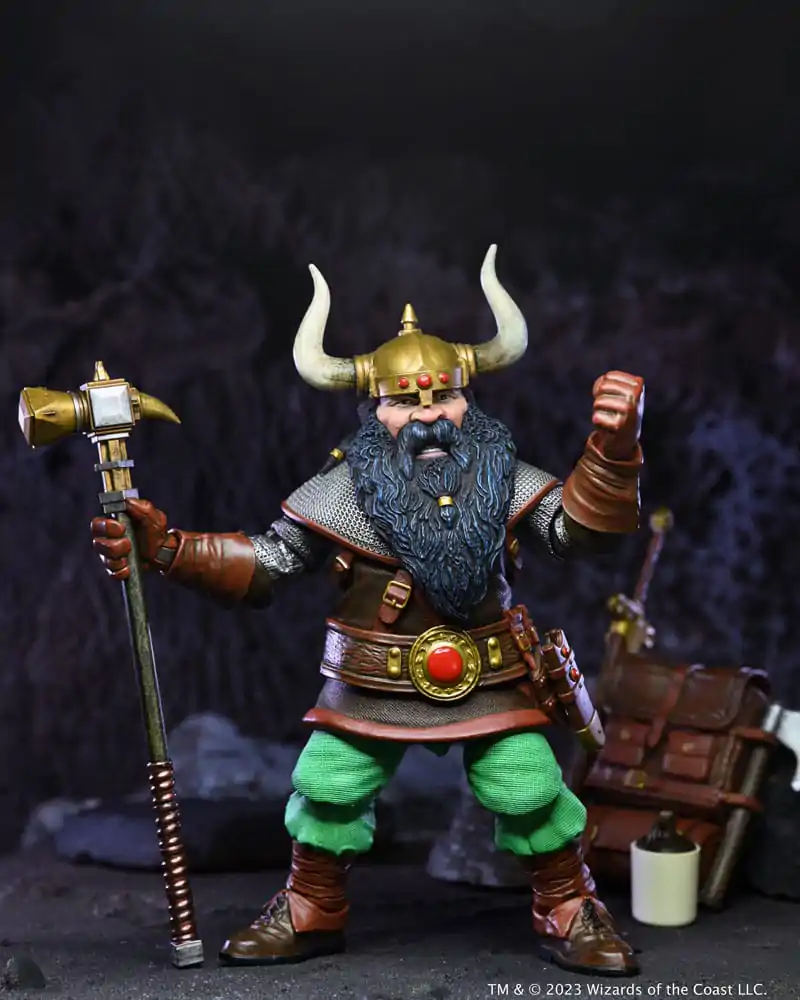 Dungeons &amp; Dragons Actionfigur Ultimate Elkhorn the Good Dwarf Fighter 18 cm Produktfoto