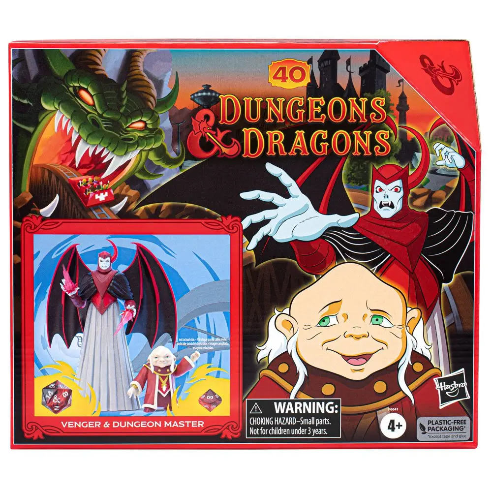 Dungeons & Dragons (Im Land der fantastischen Drachen) Actionfiguren Venger & Dungeon Master 15 cm Produktfoto