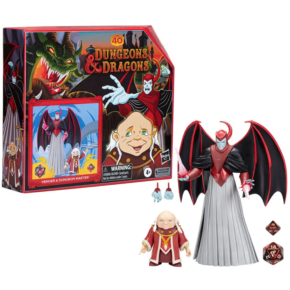 Dungeons & Dragons (Im Land der fantastischen Drachen) Actionfiguren Venger & Dungeon Master 15 cm Produktfoto