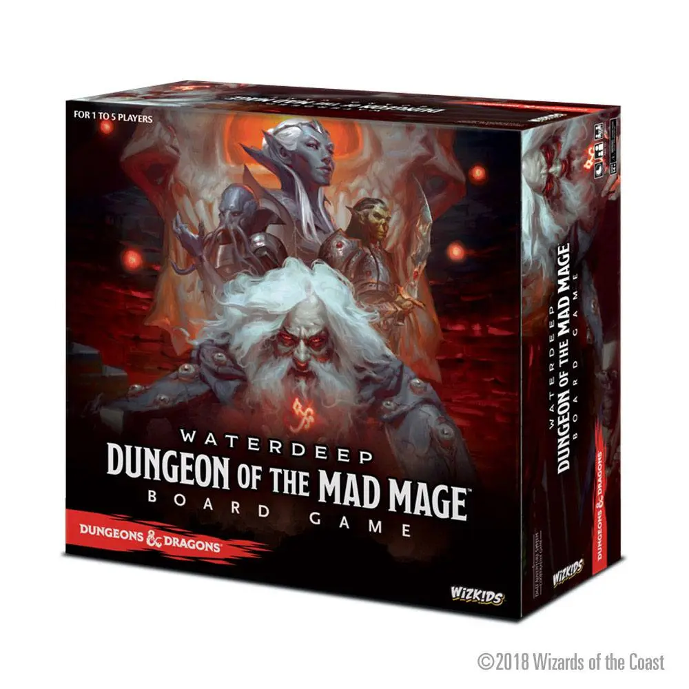 Dungeons & Dragons Brettspiel Waterdeep Dungeon of the Mad Mage Standard Edition *Englische Version* Produktfoto