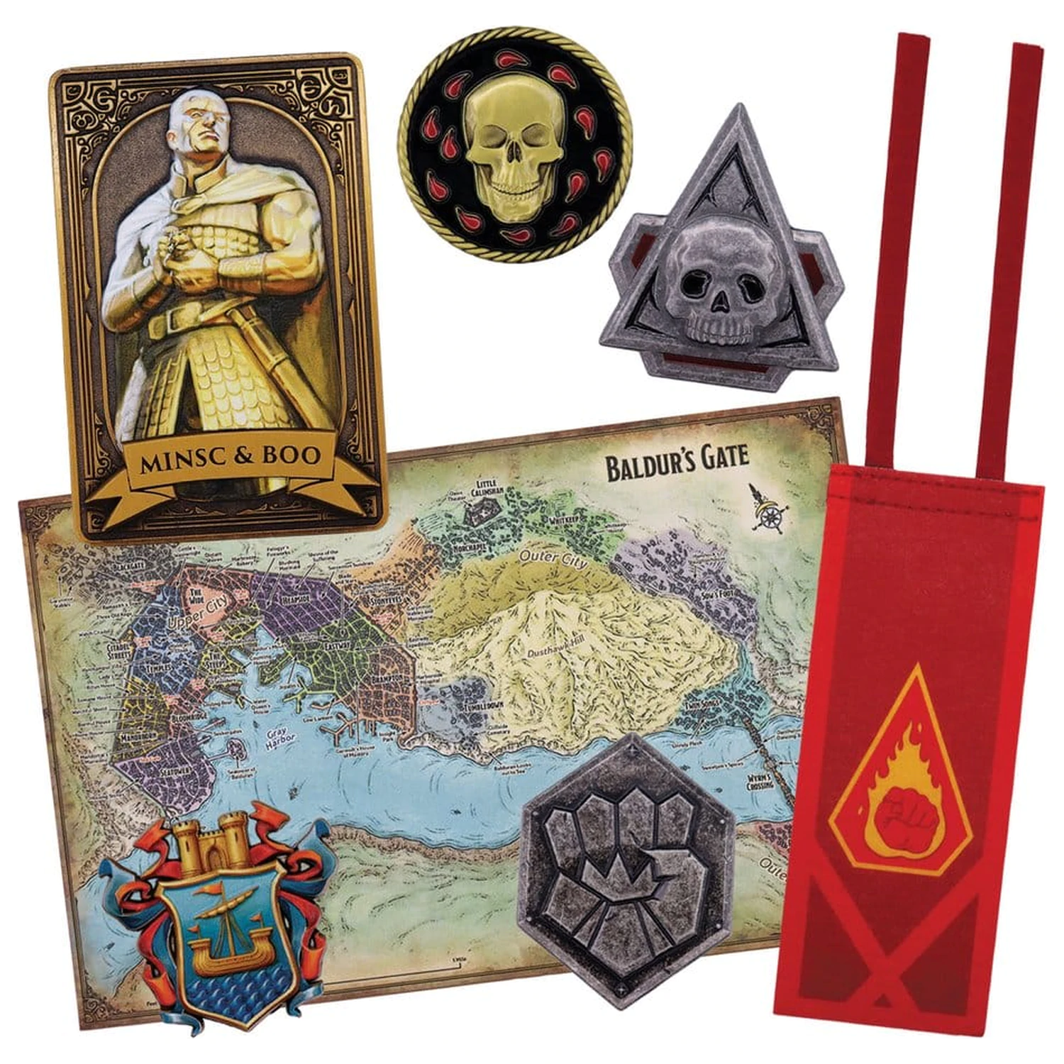 Dungeons & Dragons Geschenkset Baldur's Gate Sammlerset Limitierte Auflage Produktfoto