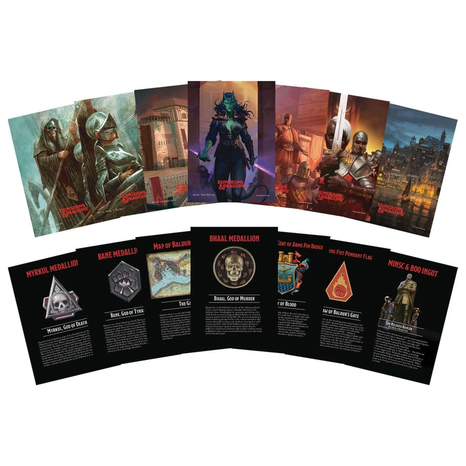 Dungeons & Dragons Geschenkset Baldur's Gate Sammlerset Limitierte Auflage Produktfoto