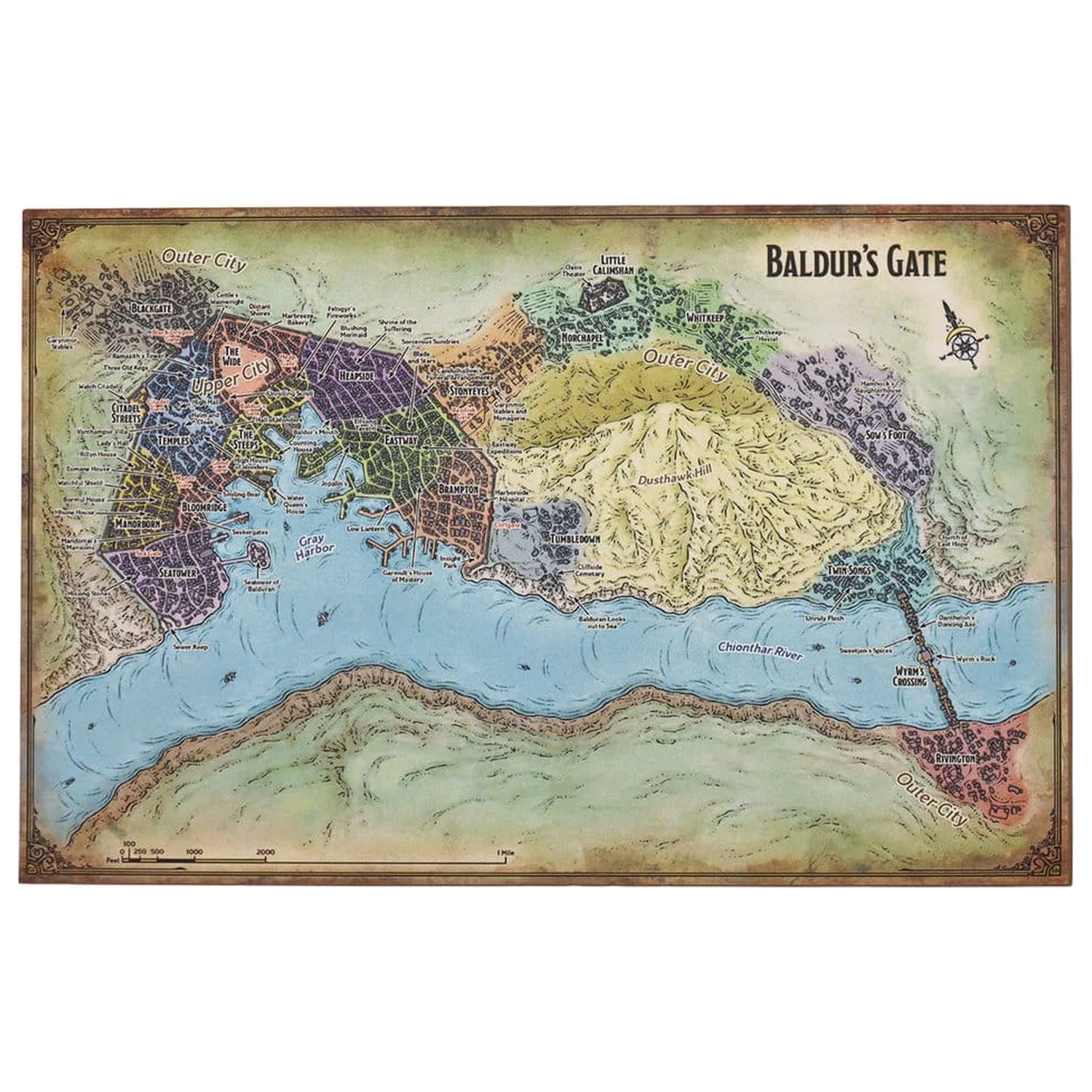 Dungeons & Dragons Geschenkset Baldur's Gate Sammlerset Limitierte Auflage Produktfoto