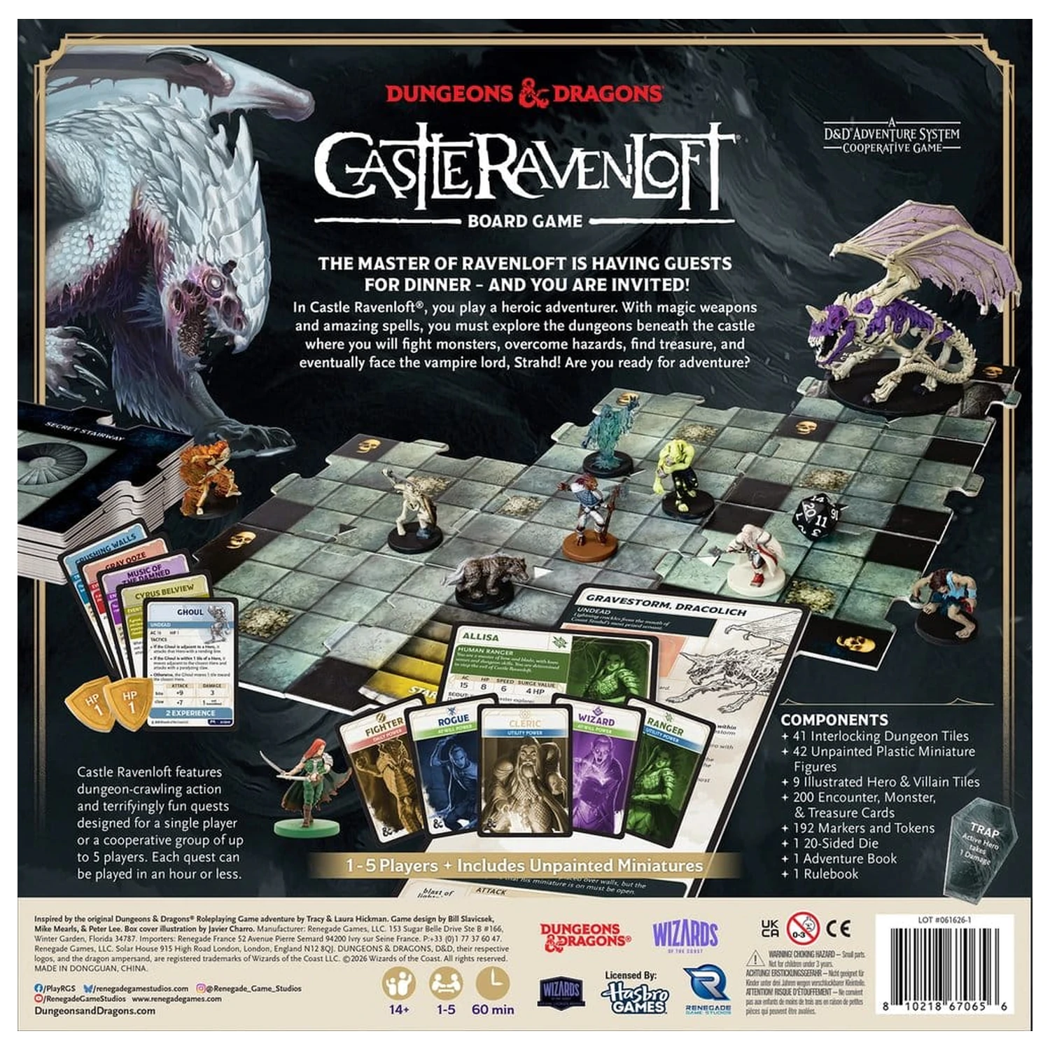 Dungeons & Dragons Brettspiel Castle Ravenloft *englische Version* Produktfoto