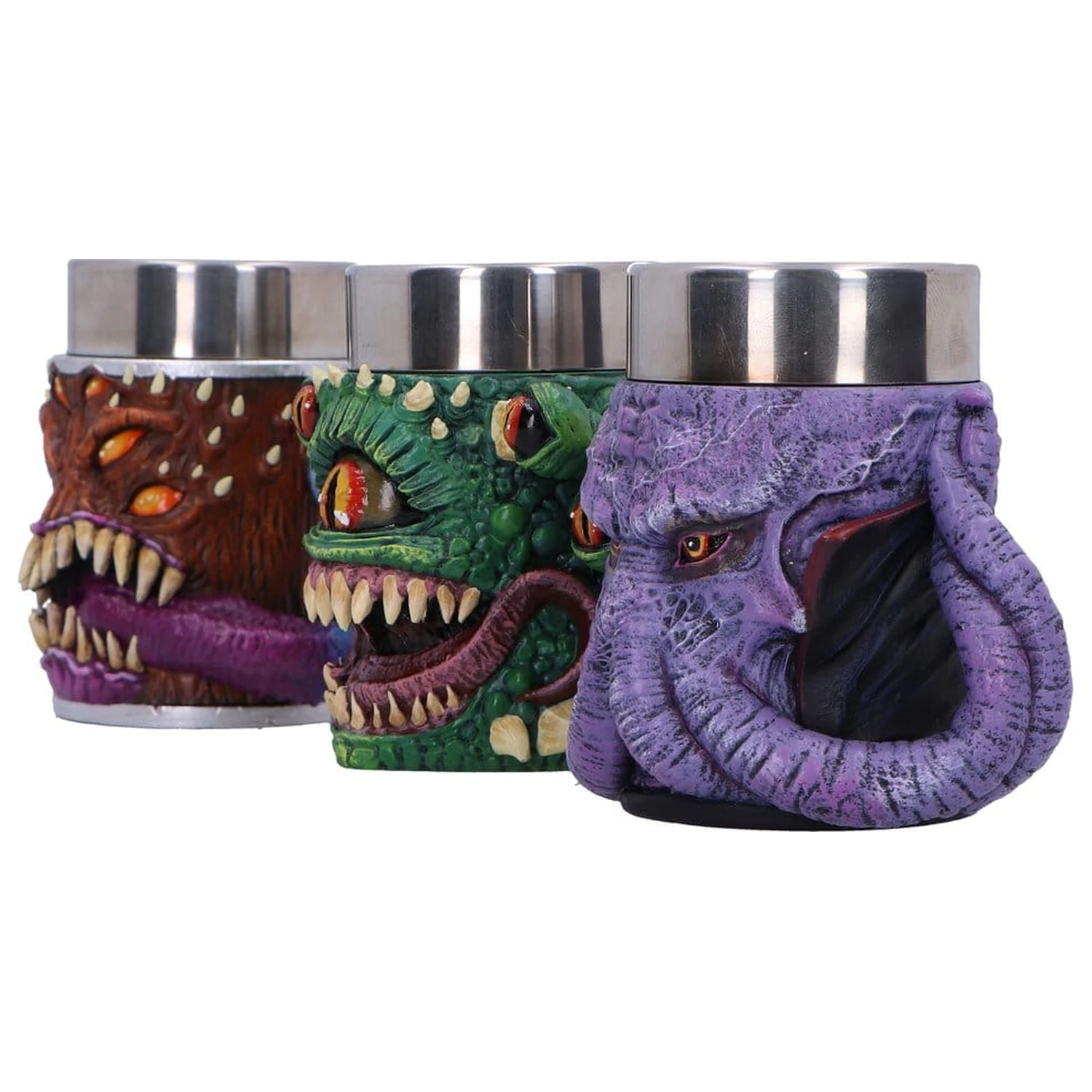 Dungeons & Dragons 3er-Set Mini Tankard Mini Monster 9 cm Produktfoto