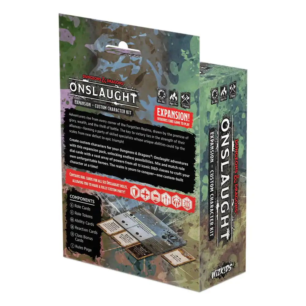 Dungeons & Dragons Spiele Erweiterung Onslaught Custom Character Kit Erweiterung *englische Version* Produktfoto